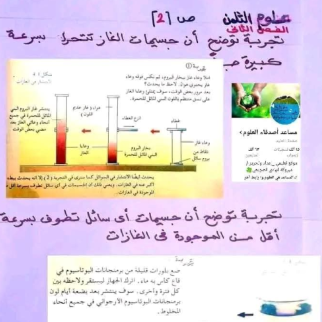 ملخص علوم الصف الثامن الفصل الثاني ليبيا pdf